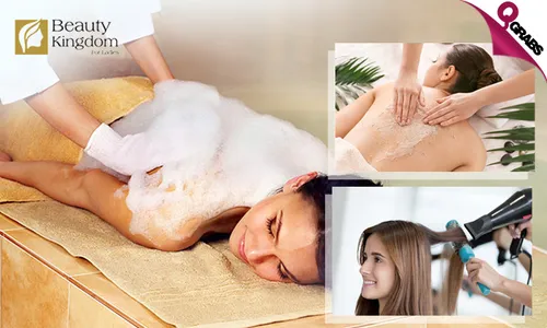 Luxury Moroccan Bath Ritual: Sugar, Eucalyptus & Brightening Scrub, Massage and Blow-Dry!